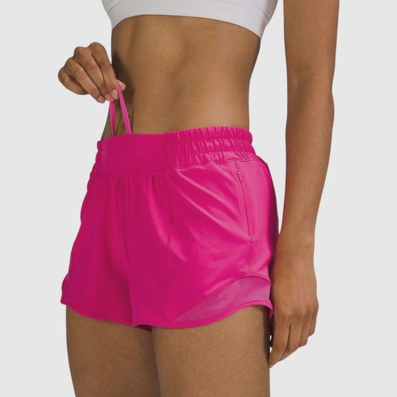 lululemon athletica Pants - Lululemon Hotty Hot Low Rise Short 4" *Soncic Pink